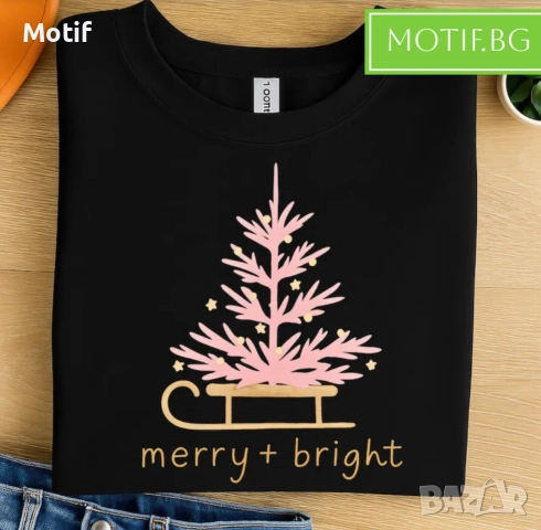 Купи 2 = вземи 3та подарък Коледни тениски за цялото семейство, снимка 3 - Тениски - 52616797