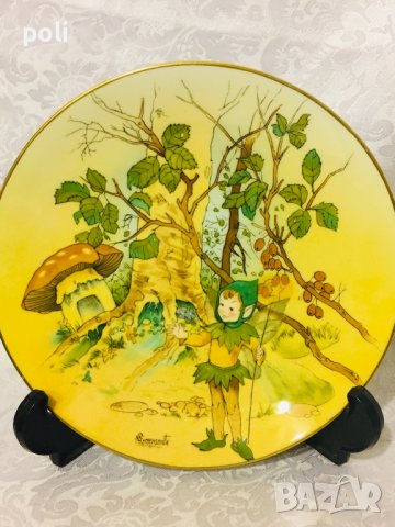 колекционерска порцеланова чиния за стена , снимка 3 - Декорация за дома - 37720011