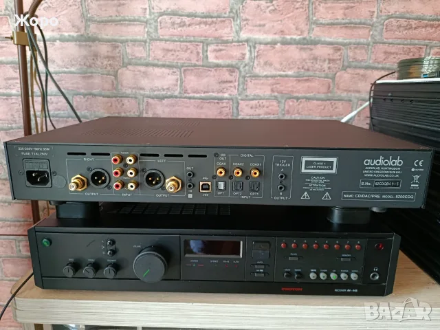 ⏯️ Клип. Audiolab 8200CDQ DAC/PRE/CD 8xDACs Sabre ES9018, снимка 11 - Аудиосистеми - 55875346