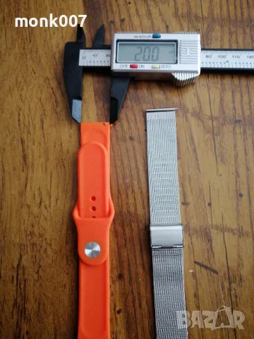 Верижки каишки за смарт часовник с размери от 20 мм, снимка 3 - Дамски - 49458549