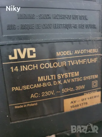 Телевизор JVC 14 инча , снимка 7 - Телевизори - 55970011