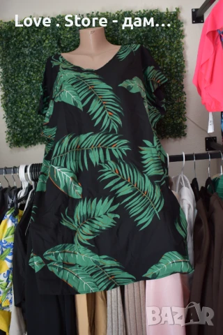 Намаление на дамски рокли макси голям размер , снимка 1