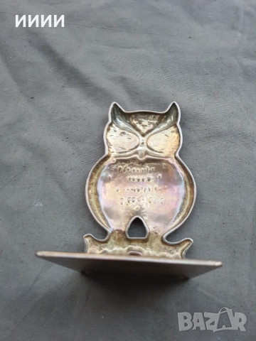 Статуетка пластика сова бухал, снимка 2 - Статуетки - 52220604