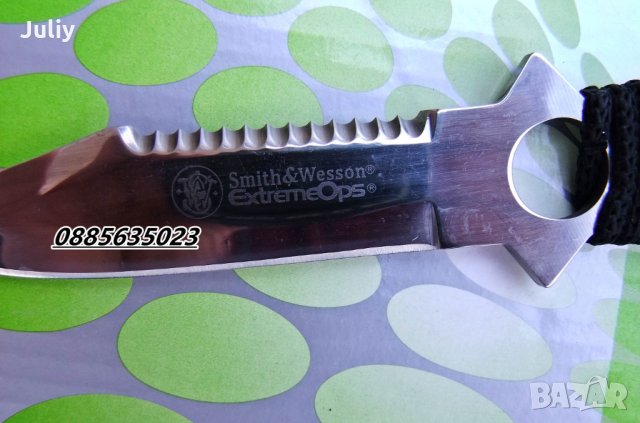 Нож Smith & Wesson HRT - SWHRT3BF Boot Dagger, снимка 13 - Ножове - 10299745