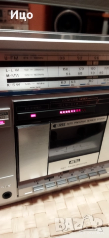 Sharp GF 7500H радиокасетофон., снимка 4 - Радиокасетофони, транзистори - 52587006