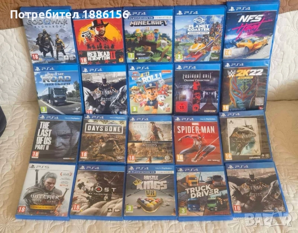 ps4 игри перфектно състояние