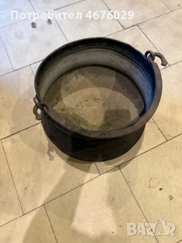 Медно менче, снимка 3 - Антикварни и старинни предмети - 52819394