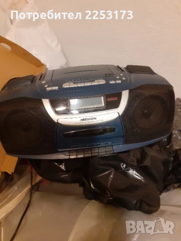 Радио касетофон със сд Медиьн,моно Хайделберг  и Аива двукасетъчен
