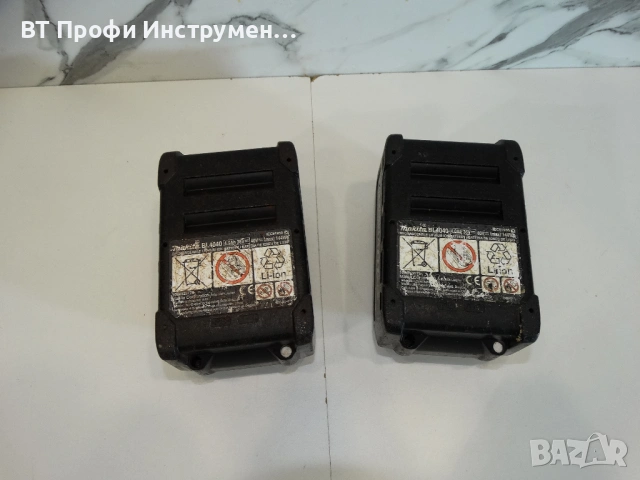 Makita BL4040 / XGT / 40 V / 4.0 Ah - Акумулаторна батерия, снимка 5 - Други инструменти - 53081967