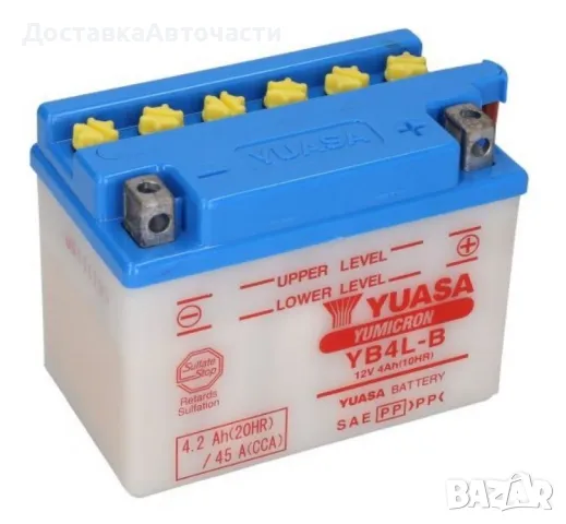 Акумулатор YUASA YB4L-B 4.2 Ah, снимка 1