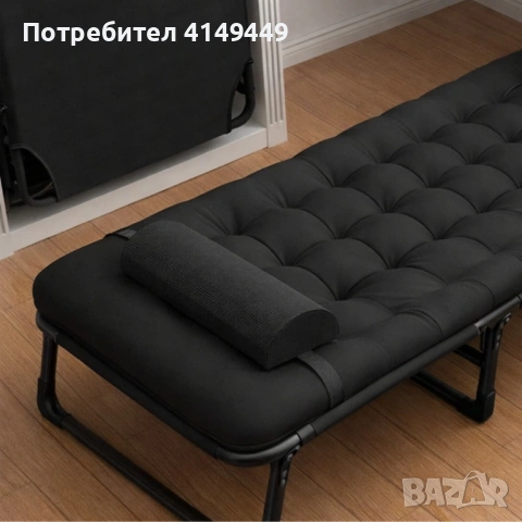 Шезлонг с мек матрак и възглавничка, снимка 2 - Други - 53904445
