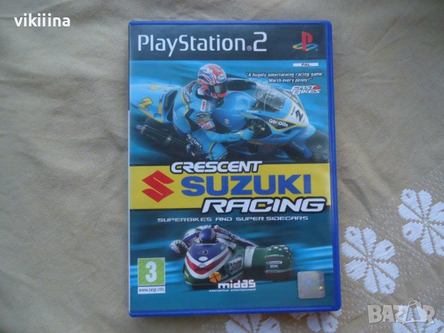 PS2 Suzuki Racing, снимка 1 - Игри за PlayStation - 42827574