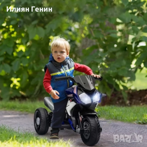 Електрически детски мотоциклет, снимка 11 - Детски велосипеди, триколки и коли - 52561299