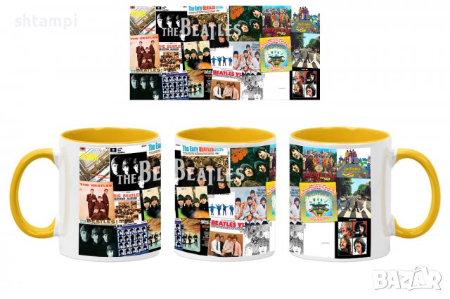Чаша Beatles 08,Керамична Чаша, Кафе Чай, Игра,Изненада,Подарък,Повод,Празник,Рожден Ден, снимка 7 - Чаши - 38508368