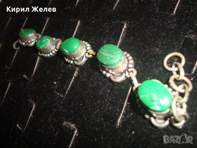 МАЛАХИТЕНА САЧАНЕНА СТАРА ОСМАНСКА ГРИВНА 77391, снимка 10 - Антикварни и старинни предмети - 30691318