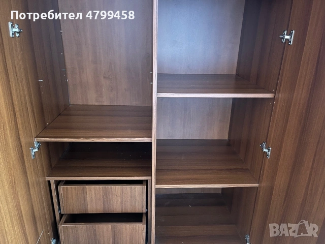 Гардероб и бюро с шкаф , снимка 4 - Гардероби - 54222395