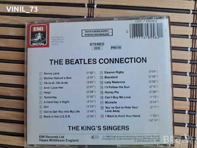 The King's Singers – The Beatles Connection, снимка 3 - CD дискове - 50795434