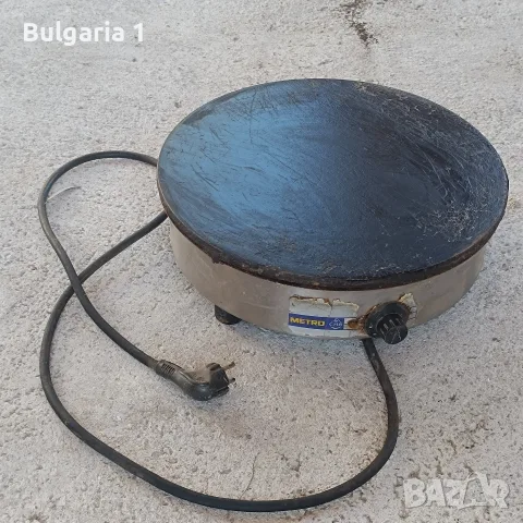 професионален електрически котлон за палачинки