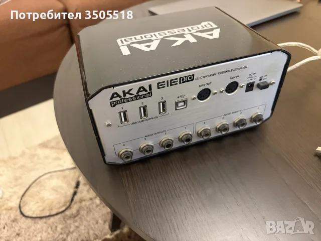 аудио интерфейс akai eie pro, снимка 2 - Други - 55901451
