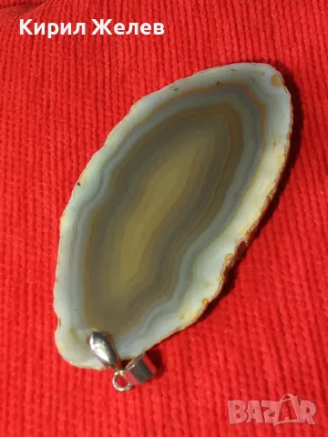 ОРФЕЕВ АХАТ СКЪПОЦЕНЕН МЕДАЛЬОН МАЙСТОРСКА АРТ ИЗРАБОТКА 8834, снимка 13 - Колиета, медальони, синджири - 30410890