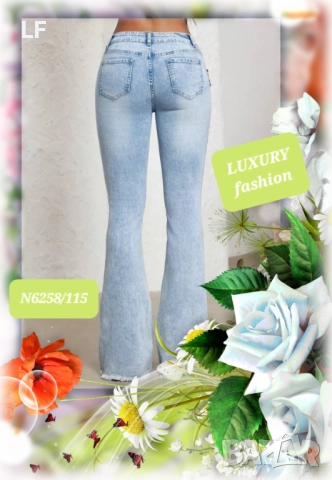 Дамски дънки, снимка 6 - Дънки - 52406618