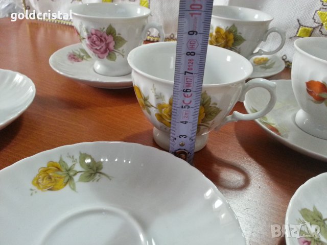 Порцелан Бавария чаши за кафе чай , снимка 7 - Антикварни и старинни предмети - 40622081