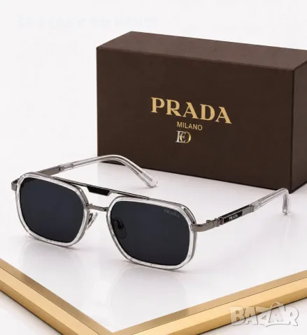 Prada Мъжки Слънчеви Очила С UV400 Защита Прада - Различни Цветове Код SEM-236, снимка 6 - Слънчеви и диоптрични очила - 55776407