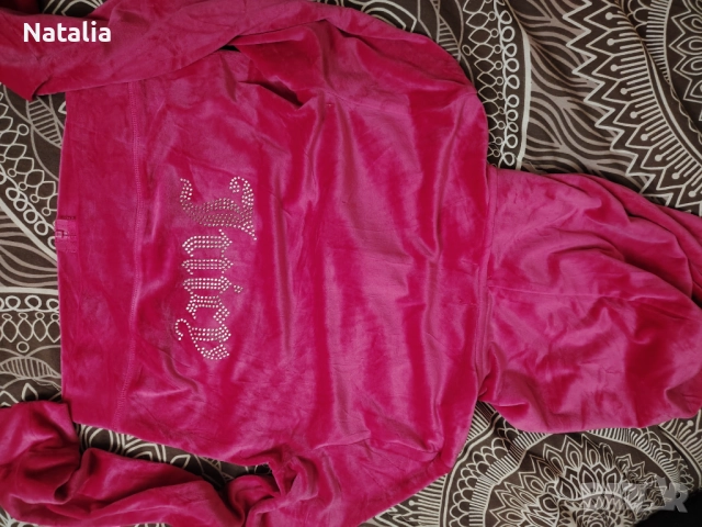 Juicy couture розов суичър , снимка 1