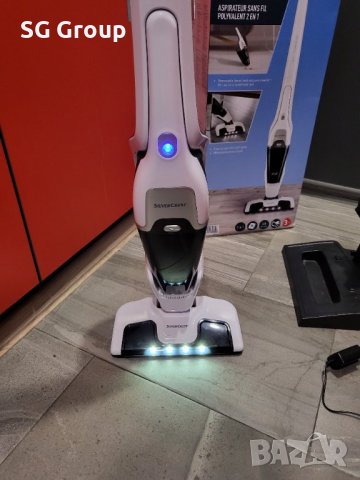 Акумулаторна прахосмукачка Parkside Silver Crest, снимка 7 - Прахосмукачки - 42500870