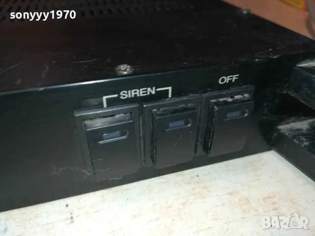 INTER M PE-9103A CHIME/SIREN MADE IN KOREA 2203251752, снимка 3 - Ресийвъри, усилватели, смесителни пултове - 49598091