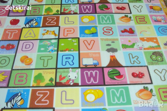 Детски постелки за игра - двулицеви размер 120/180см с дебелина 5мм - 18лв  , снимка 6 - Други - 38565376