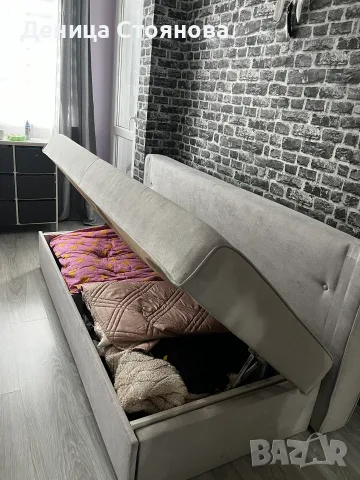 Продавам диван с функция сън , снимка 5 - Дивани и мека мебел - 56337846