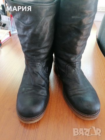 Navvi боти естествена кожа 38 н, снимка 3 - Дамски боти - 30804304