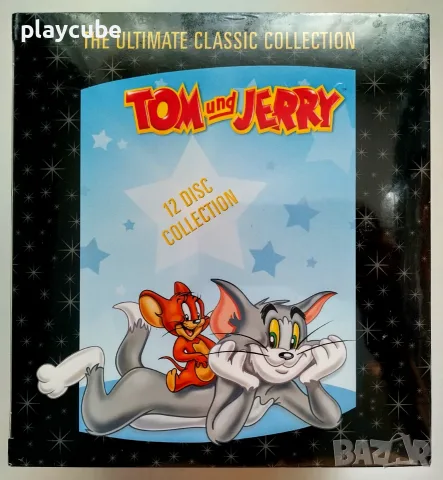 Tom & Jerry - The Ultimate Classic Collection - общо на 12 DVD диска., снимка 2 - Анимации - 56208907