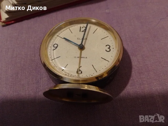 Slava USSR будилник 11 камъка винтидж работещ 