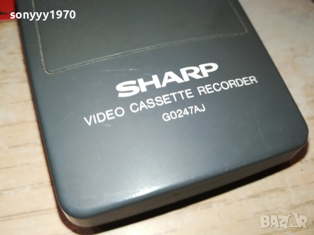 SHARP G0247AJ VIDEO REMOTE-ВНОС SWISS 0611252020, снимка 13 - Дистанционни - 52324485