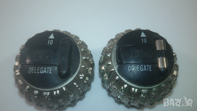 Топки за пишещи машини IBM Selectric, шрифт Delegate 10; typeballs, golf balls, снимка 3 - Друга електроника - 52897180