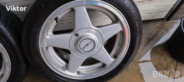 Лети джанти с гуми 15 4×100 , снимка 2 - Автомобили и джипове - 53042994