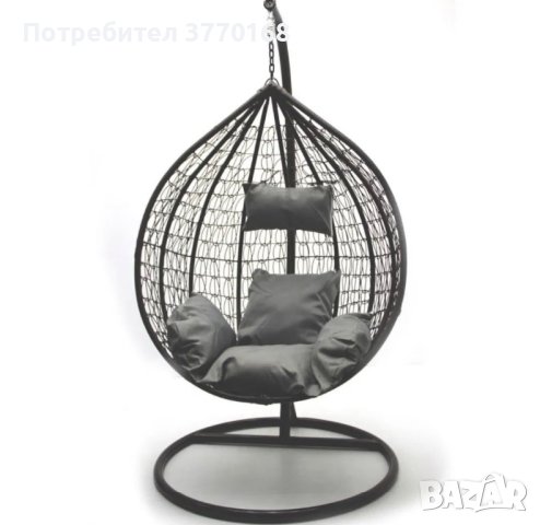 Градинска люлка , снимка 2 - Градински мебели, декорация  - 44456229
