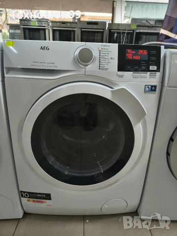 Комбинирана пералня със сушилня AEG 7000 Series, снимка 4 - Перални - 53093946