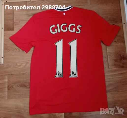 тениска Manchester United Ryan Giggs , снимка 2 - Футбол - 48459667
