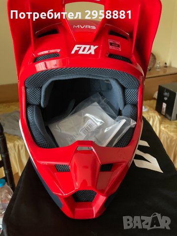 Каска Fox V1 Motocross  размер XXL 63-64см, снимка 4 - Други спортове - 31865871