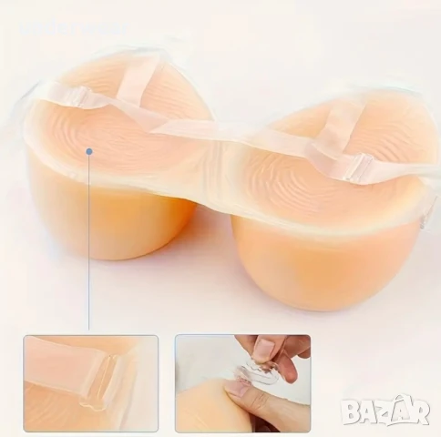 Силиконови гърди, бюст - 600 гр, снимка 3 - Бельо - 50975956