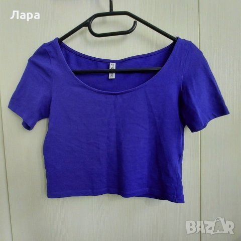 Блуза с къс ръкав