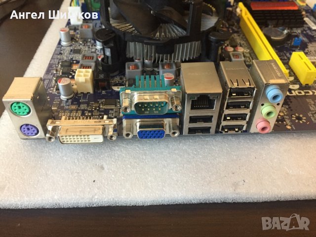 Дънна платка H61 Foxconn H61MXV Socket 1155, снимка 2 - Дънни платки - 29419875