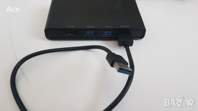 hp 3001pr port replicator HDMI/LAN/VGA/3 x USB , снимка 5 - Лаптоп аксесоари - 38909125