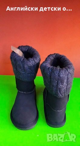 Английски детски ботуши естествена кожа-велур-NEXT , снимка 6 - Детски боти и ботуши - 30530186