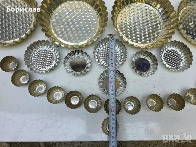 Метални форми за сладкиши, снимка 5 - Форми - 55930585