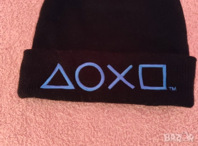 Оригинална лицензирана PLауStation зимна шапка, снимка 2 - Шапки - 52866439