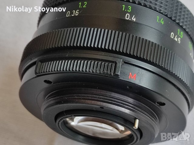 Обектив PENTACON auto 1.8/50 mm, снимка 4 - Обективи и филтри - 37400204